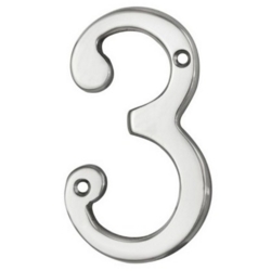 3" SCREW FIX NUMERAL 3 CP