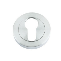 ROSSO MANIGLIE EURO PROFILE ESCUTCHEON SAT. CHROME RM001SC