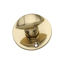 LADY BATHROOM TURN & RELEASE POLISHED BRASS