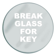 SPARE GLASS FOR EMERGENCY KEY BOX