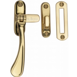 VICTORIAN CASEMENT FASTENER PB SPOON PATTERN V1003 MP/HP-PB