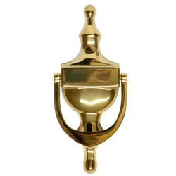6" VICTORIAN URN KNOCKER PVD GOLD NANOCOAST UNI. FIX
