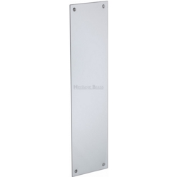 RECTANGULAR FINGERPLATE 305mm POLISHED CHROME V740-PC