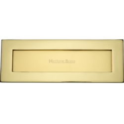 HERITAGE BRASS LETTER PLATE 14"X 4.5" POLISHED V850-356-PB