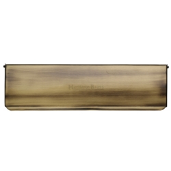 INTERIOR LETTERFLAP 11"x3 3/4 ANTIQUE BRASS V860-280-AT