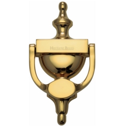 URN KNOCKER 7 1/4" / 195mm POLISHED BRASS V910-195-PB