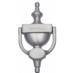 URN KNOCKER 7 1/4" / 195mm SATIN CHROME V910-195-SC