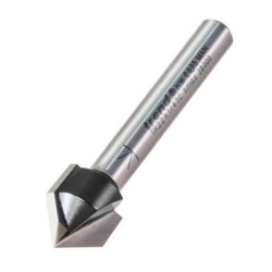 TR22X1/4TC - 45 DEGREE CHAMFER V GROOVE CUTTER