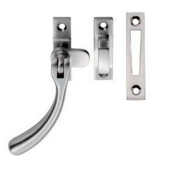 BULB END CASEMENT FASTENER SATIN CHROME WF11SC