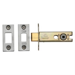 3" TUBULAR BATHROOM DEADBOLT SATIN NICKEL / SATIN CHROME