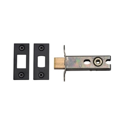 3" TUBULAR BATHROOM DEADBOLT MATT BLACK