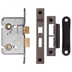 YORK 64mm BATHROOM LOCK MB