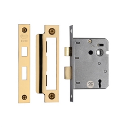 YORK 3" 3 LEVER LOCK PB
