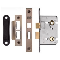 YORK 64mm BATHROOM LOCK AT