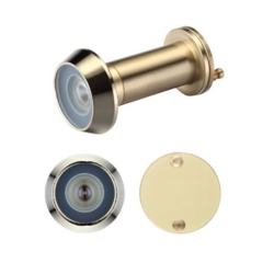 ZOO FD30/60 DOOR VIEWER WITH GLASS LENS BRASS ZAB30PB