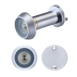 ZOO FD30/60 DOOR VIEWER WITH GLASS LENS SATIN CHR. ZAB30SC