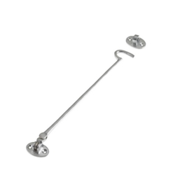 HEAVYWEIGHT 12" CABIN HOOK SATIN CHROME ZAB65SC