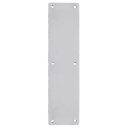 STAINLESS STEEL FINGER PLATE 350 x 75mm SS RADIUS ZAS32RASS