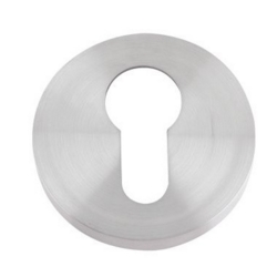 ZOO STAINLESS EURO PROFILE E/P ESCUTCHEON SSS ZCS001SS