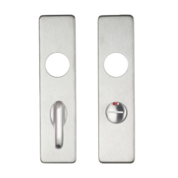 BATHROOM SHORT COVER PLATES WITH DISABLED TURN SSS ZCS43SS