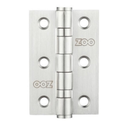 ZOO 3" SSS BALL BEARING HINGES 76 x 50 x 2mm ZHSS323S