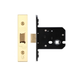 ZOO 76mm FLAT LATCH PVD BRASS ZUKF76PVD
