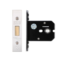 ZOO 76mm FLAT DEADBOLT SSS STAINLESS STEEL ZUKFD76SS