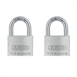 40MM TITALIUM PADLOCK TWINPACK ABU64TI40TC