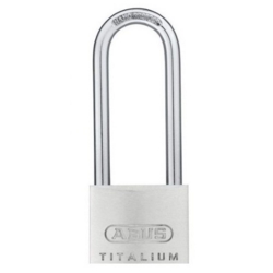 64TI/40 LONG SHACKLE TITALIUM PADLOCK 64TI/4063C