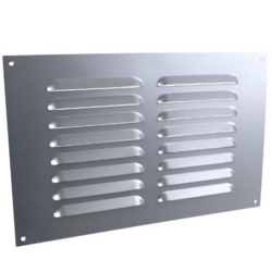 ALUMINIUM LOUVRE VENT 9" X 6" SAA VE11P