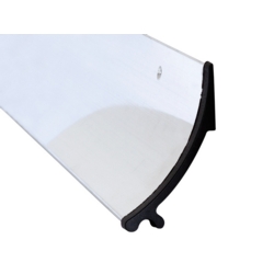 RAIN DEFLECTOR 63mm MILL FINISH 914mm 07SR014