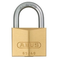 65/40mm BRASS PADLOCK BOXED
