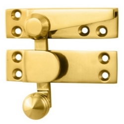 ARCHITECTURAL QUADRANT SASH FASTENER POLISHED BRASS AQ39