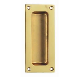 FLUSH PULL 4" PB 102x45mm