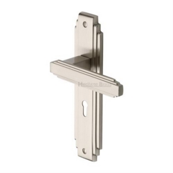 ASTORIA LEVER LOCK FURNITURE SATIN NICKEL