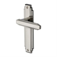 ASTORIA LEVER ON LATCH PLATE POLISHED NICKEL