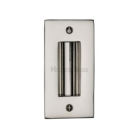 FLUSH PULL HANDLE 100mm POLISHED NICKEL C1820-4-PNF