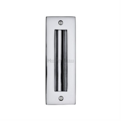 FLUSH PULL HANDLE 150mm POLISHED CHROME C1820-6-PC