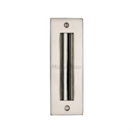 FLUSH PULL HANDLE 150mm POLISHED NICKEL C1820-6-PNF