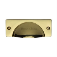 CHESHIRE CABINET DRAWER PULL POLISHED BRASS C2762-PB