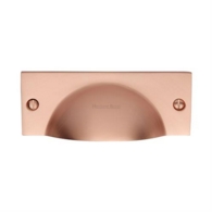 CHESHIRE CABINET DRAWER PULL SATIN ROSE GOLD C2762-SRG