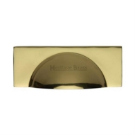 HAMPSHIRE CABINET DRAWER PULL POLISHED BRASS C2764-PB