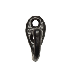 KIRKPATRICK 1173 COAT HOOK SMOOTH BLACK