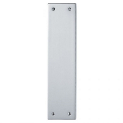 PLAIN FINGER PLATE POLISHED CHROME 298x73mm M39CP