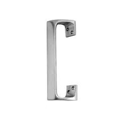 ALUMINIUM OVAL OFFSET PULL HANDLE 9" 225mm 1901 SAA