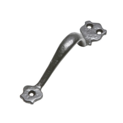 KIRKPATRICK 1579 DECORATIVE PULL HANDLE 6" ANTIQUE BLACK