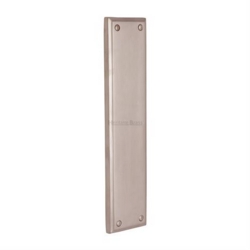 RAISED FINGERPLATE 282mm SATIN NICKEL V743-SN