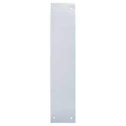 FINGER PLATE SATIN ANODISED ALUMINIUM 350 x 76 x 1.2mm