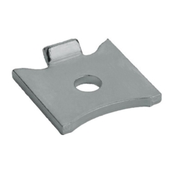 RAISED STUD FOR BOOKCASE STRIP BRIGHT ZINC 283.01.920