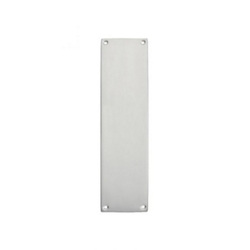 PLAIN FINGER PLATE SATIN CHROME 298x73mm M39SC